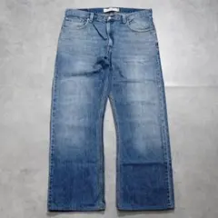 リーバイス557 W36 フレアデニム 青 00s ボトム 古着 16958