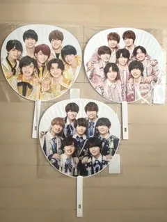 なにわ男子　ジャンボうちわ　集合　カウコン