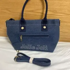 【値下げ中】Jolie Joli デニムトートバッグのサムネイル