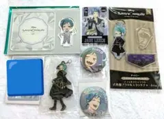 あ*】様 フロイド　ジェイド　ツイステ　プラチナジャケット　グリヒル　缶バッジ