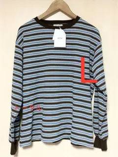 しまむら　田中里奈　mysa closet ボーダープルオーバー　L