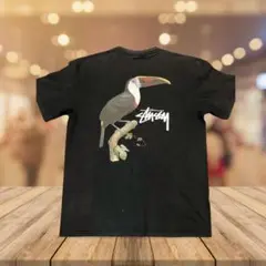 ステューシー　Stüssy トゥーカン グラフィック Tシャツ ブラック