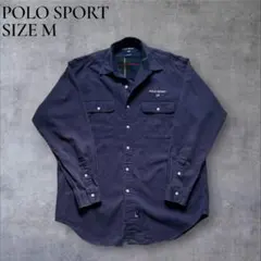 POLO SPORT 長袖シャツ ネイビー Mサイズのサムネイル