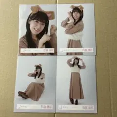 櫻坂46 石森璃花　いぬみみコーデ　コンプ　生写真