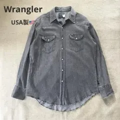 【レア】Wrangler western shirts 80s USA製