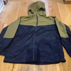 フード付きジャケット オリーブグリーン ネイビー