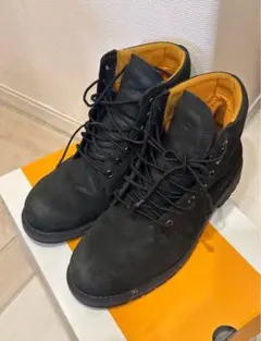 Timberland 黒 スエード ハイカットブーツ