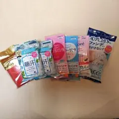 携帯用メイク落としなど色々７点セット（新品）のサムネイル