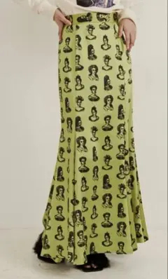 PAMEO POSE Meta Ladies Skirt グリーンのサムネイル