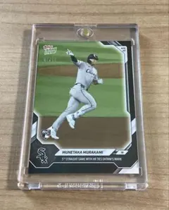 村上宗隆】topps now wbc ベースレリックカード 99枚限定 - メルカリ