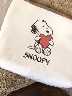 【未開封/匿名発送】スヌーピー ポーチ ミラー 数量限定 非売品