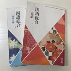 国語総合 古典編・現代文編 2冊セット