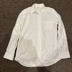 UNIQLO スリムフィット ホワイトシャツ L