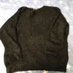 新品　大きいサイズ　5〜6Lニット　黒