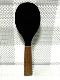 無印良品 木柄 シリコーン 立てられるしゃもじ
