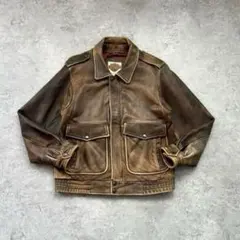 【超希少】80s ハーレーダビッドソン フライトレザージャケット A-2