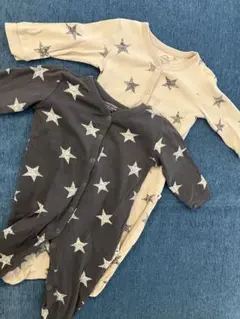 NEXT baby 星柄ロンパース 2着セット