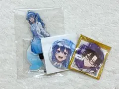 カラフルピーチ　もふ　るな　極楽湯　アクスタ　ぱらぴち　缶バッジ