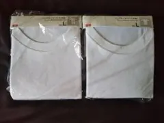 【新品未開封】ユニクロUNIQLOドライカラーコットンクルーネック白Tシャツ2枚