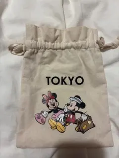 ディズニーミッキー ミニー 巾着袋