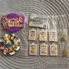 アイカツ グッズコレクション ピエロカーニバル ブルーミング 4点セット　ガチャ