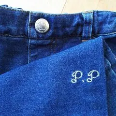 ポンポネット デニムパンツ130