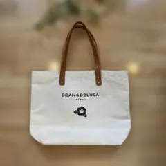 DEAN & DELUCA トートバッグ ハワイ限定　レザーハンドル