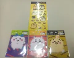 【匿名配送】ちいかわ　ぼっちゃり　大きめもっちりシール　たべものクリアシール