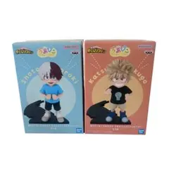 僕のヒーローアカデミア　ちあぴこ 爆豪勝己＋轟焦凍 フィギュアセット