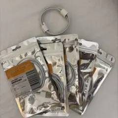 LightningケーブルtypeA 1m 5本+USBC1本セット