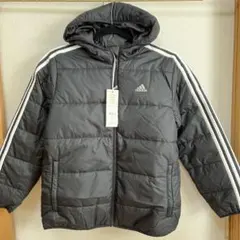 ADIDAS JTH12 フードブラックダウンジャケット 150cm