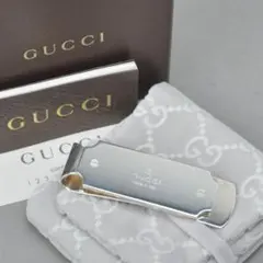 美品 グッチ マネークリップ SV プレート Ag925 シルバー 箱/袋付きのサムネイル