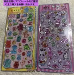 ディズニー プチドロップシール　PIXER ALICE ピクサー　アリス