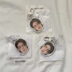 TREASURE 顔アクキー ハルト 怒 哀