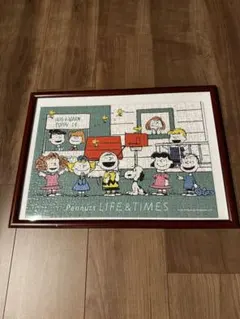 Peanuts LIFE & TIMES スヌーピー ジグソーパズル 完成品のサムネイル