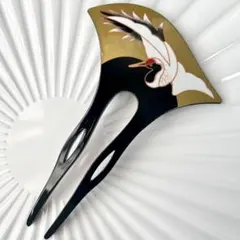 KZ009-b 簪 かんざし つる 鶴 結婚式 和装 髪飾り 卒業式 着物