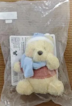 くまのプーさん　一番くじ　C賞　あったかぬいぐるみマスコット