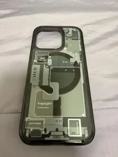 iPhone15pro spigen ゼロワンブラック