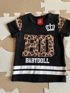 BABYDOLL レオパード柄 Tシャツ