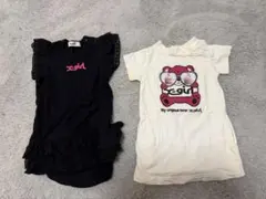 x-girl ロンパース 2点セット　まとめ売り　ベビー服