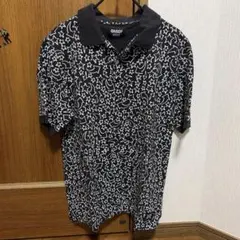 最終値下 STUSSY パターン入りポロシャツ Mのサムネイル