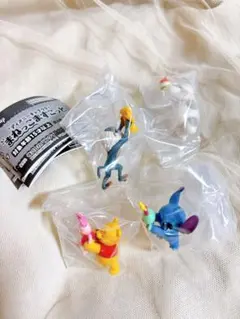 ディズニーキャラクター　まねっこますこっと　コンプリートセット