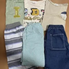 子供服　夏服　ハーフパンツとTシャツセット 140cm