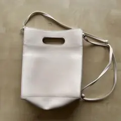 LEPSIM レプシィム ショルダーバッグ　 ホワイト