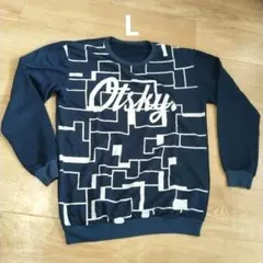 Otsky 長袖カットソー ネイビー Lサイズのサムネイル