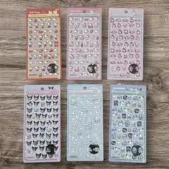 【国内正規品】ボンボンドロップシール mini サンリオ 新品　6枚セット