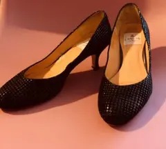 LANVIN en Bleu ランバンオンブルー パンプス ブラック 22cmのサムネイル