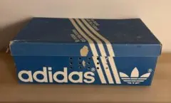 80s Vintage adidas Blue Boxフランス製カントリー