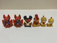 ポケモンキッズ指人形　5種6個　コロボーシ　コロトック　ズルッグ　ズルズキン