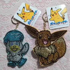 ポケモン キラキラ キーホルダー ブイズ - メルカリ